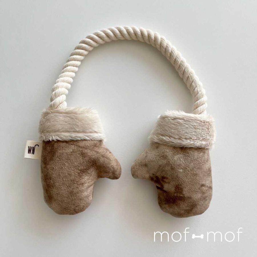 Wet Nose ミトンロープトイ（クリスマス限定） 犬用おもちゃ ドッグトイ 猫用おもちゃ クリスマス ロー..