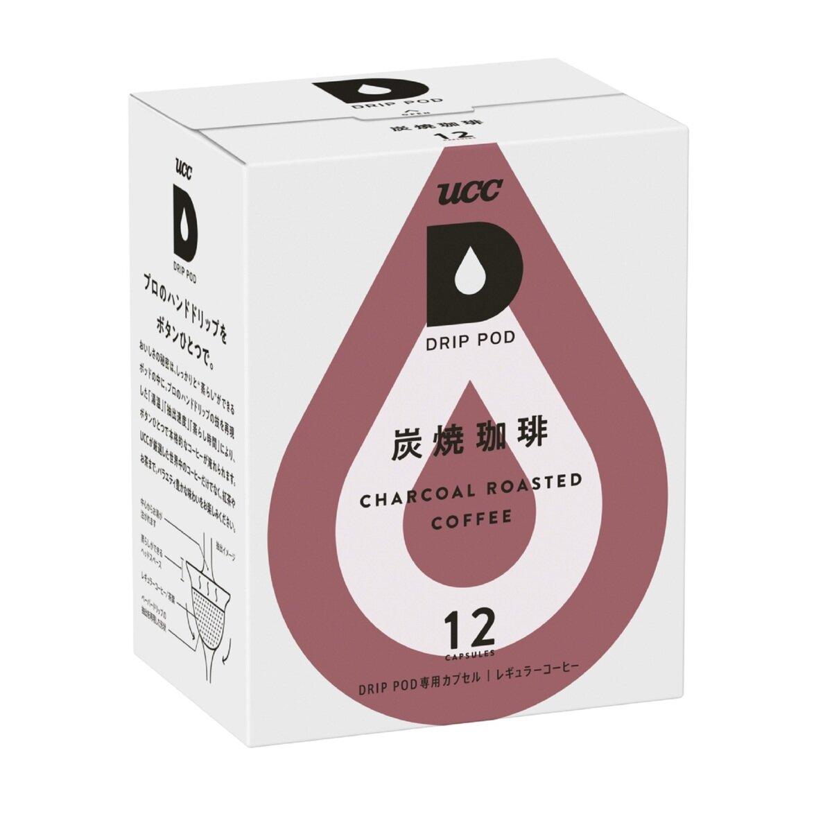 ポイント最大12倍!お買い物マラソン！UCC DRIP POD 炭焼珈琲 12カプセル入