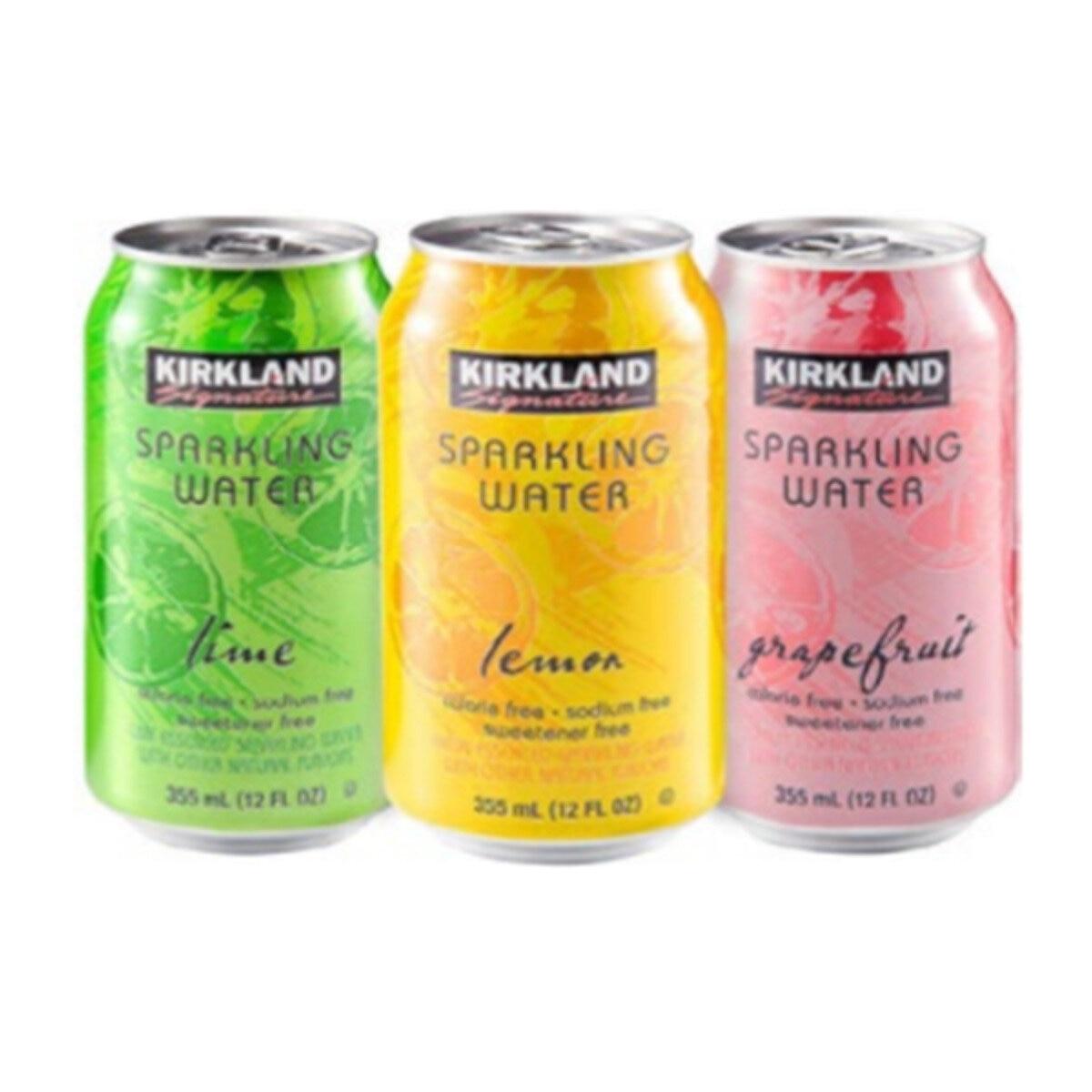 期間限定！ポイント5倍カークランドシグネチャー スパークリングウォーター 355ml x 35