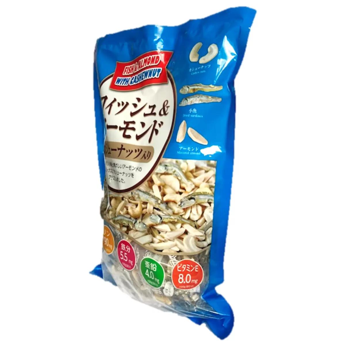 MOFMOFBROTHERS 楽天市場店の【ポイント最大12倍!お買い物マラソン！】フィッシュ & アーモンド カシューナッツ入り 420g｜アングル2