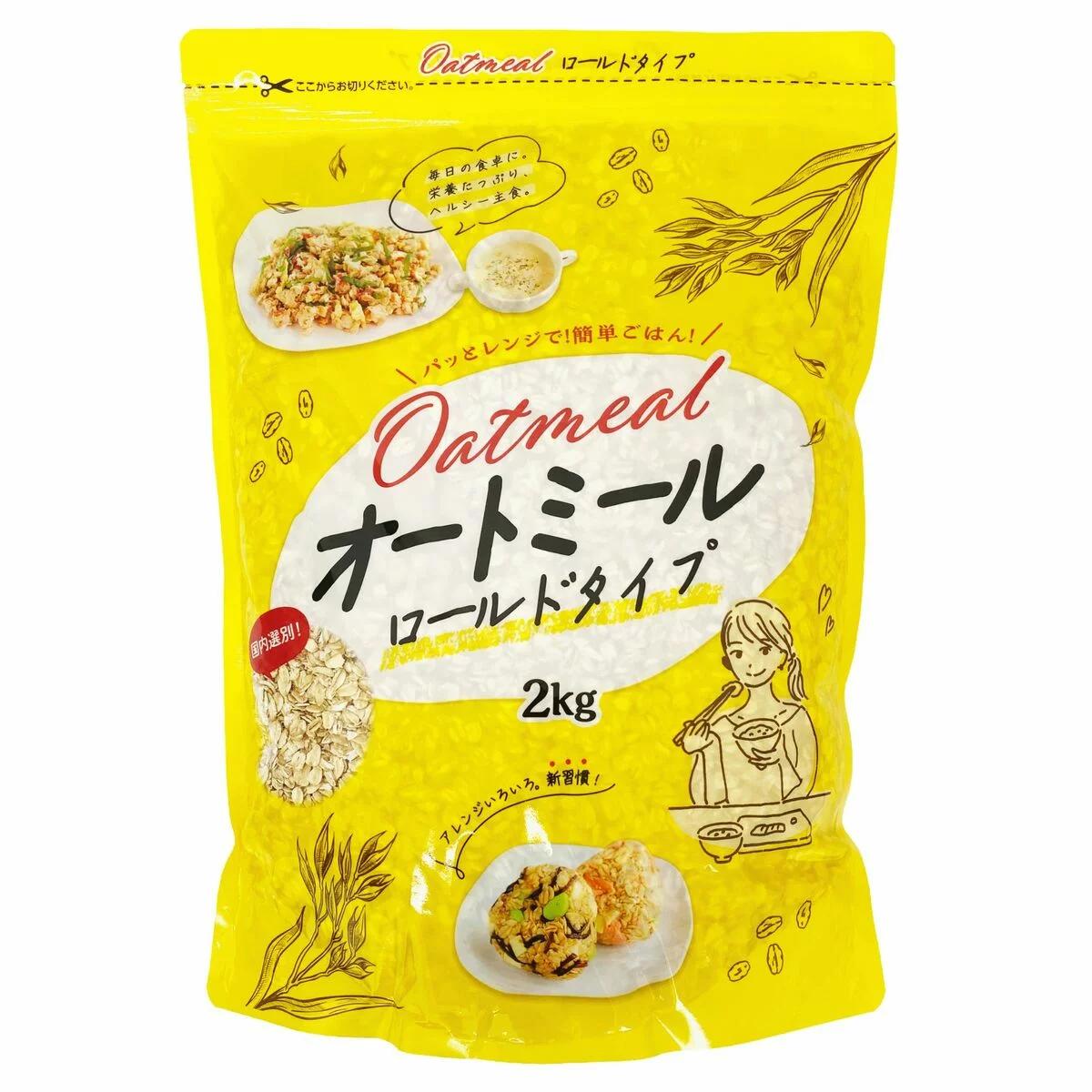 【ポイント最大12倍!お買い物マラソン！】オートミール ロールドタイプ 2kg