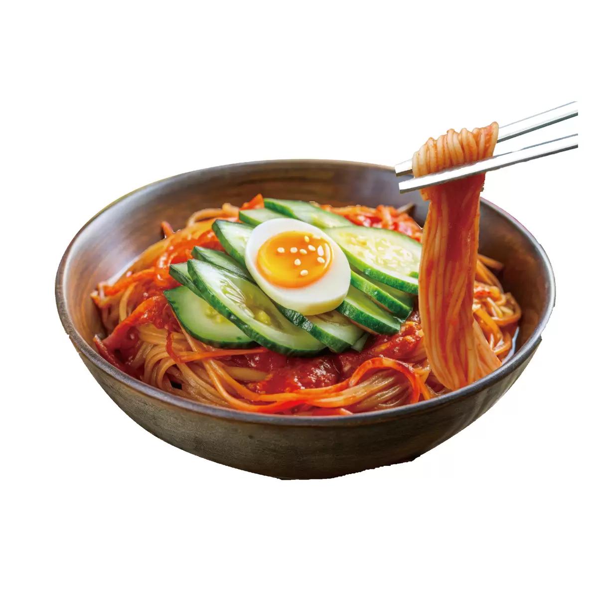 MOFMOFBROTHERS 楽天市場店の【ポイント最大12倍!お買い物マラソン！】李王家ビビン麺 185g x 8｜アングル2