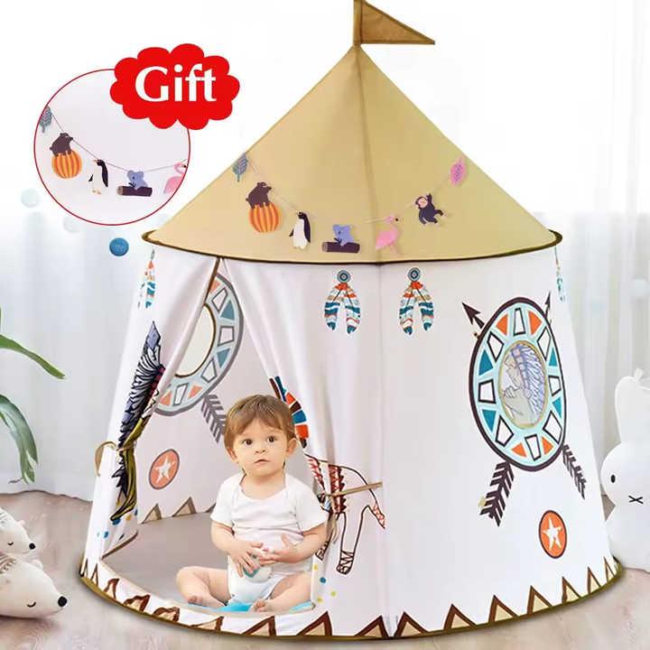 子供用 プレイハウス モンゴル Yurt 折りたたみ テント ハウス 屋内 ポータブル 可愛い おしゃれ 幼児用 人気 おすすめ 子供部屋 イベント 小さな冒険 かわいい