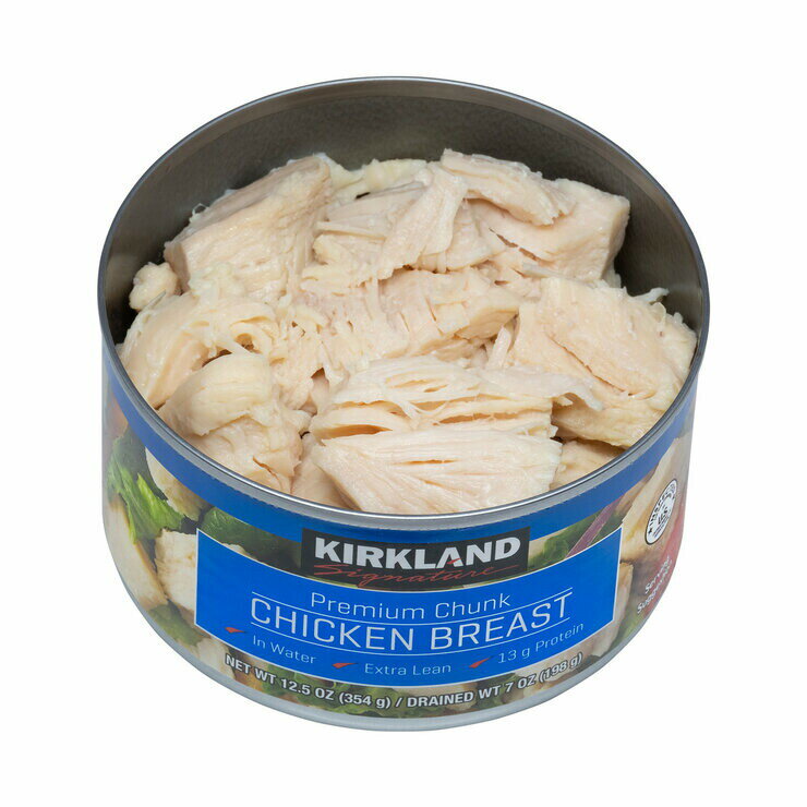 �ڥݥ����5�ܡ����ָ��ꡪ�ۥ��������ɥ����ͥ��㡼 ������� 354g x 6��Kirkland Signature Canned Chicken 354g x 6