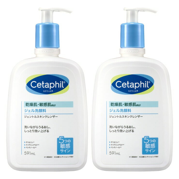 【スーパーセール限定！ポイント5倍！期間限定！】セタフィル ジェントルスキンクレンザー 591ml x 2個 ct43333