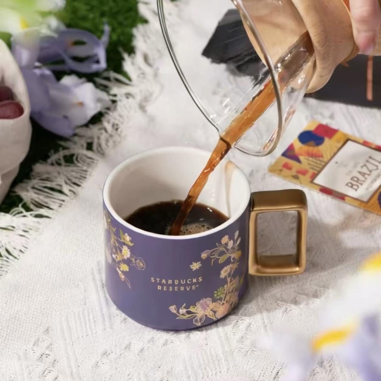 樂天商城 - 【並行輸入品】Starbucks 春 花柄 マグカップ 370ml 大人気 海外限定 starbucks STARBUCKS スターバックス スタバ タンブラー