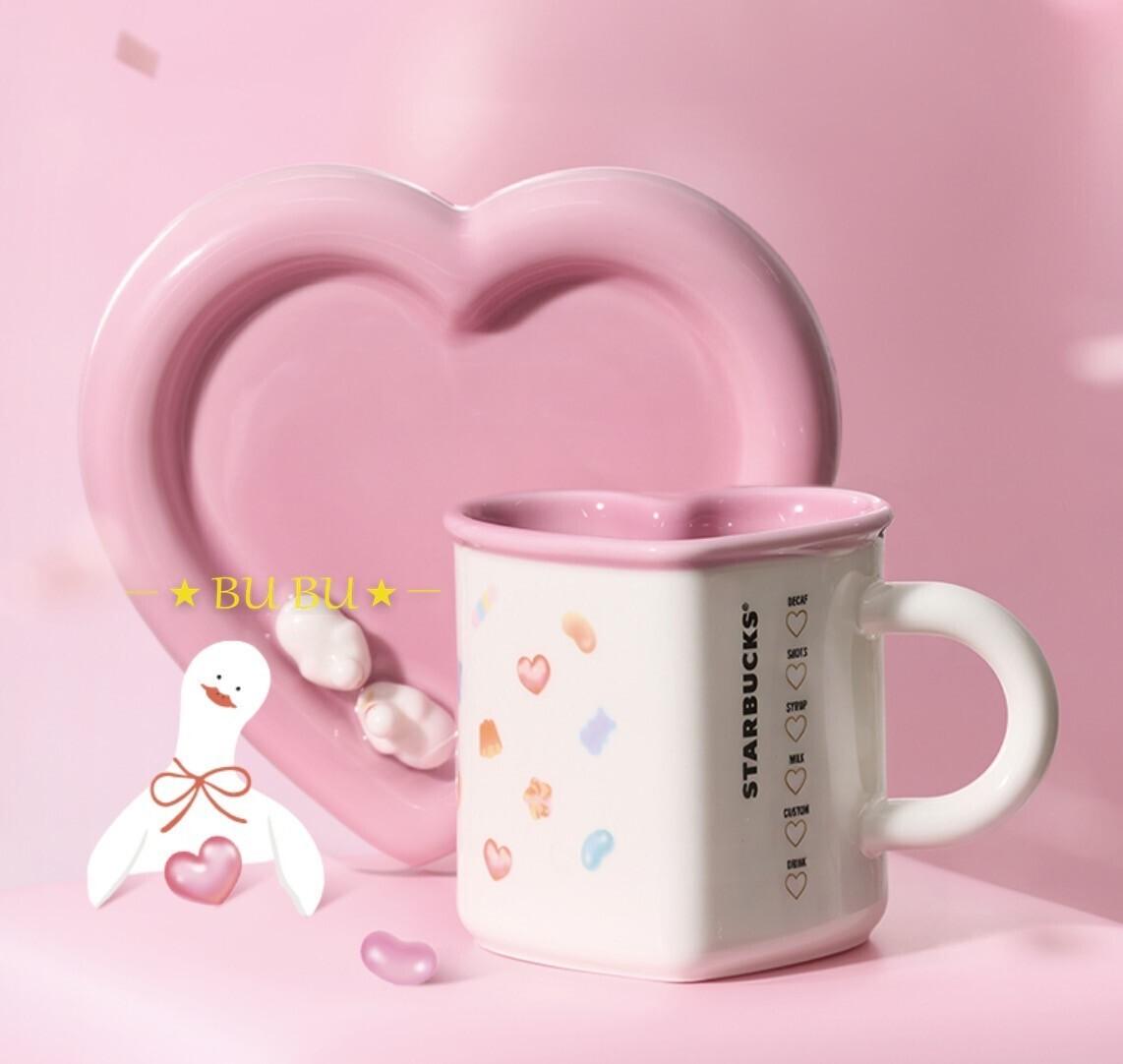 樂天商城 - 【並行輸入品】Starbucks ハートソーサー マグカップ 355ml 大人気 海外限定 starbucks STARBUCKS スターバックス スタバ タンブラー