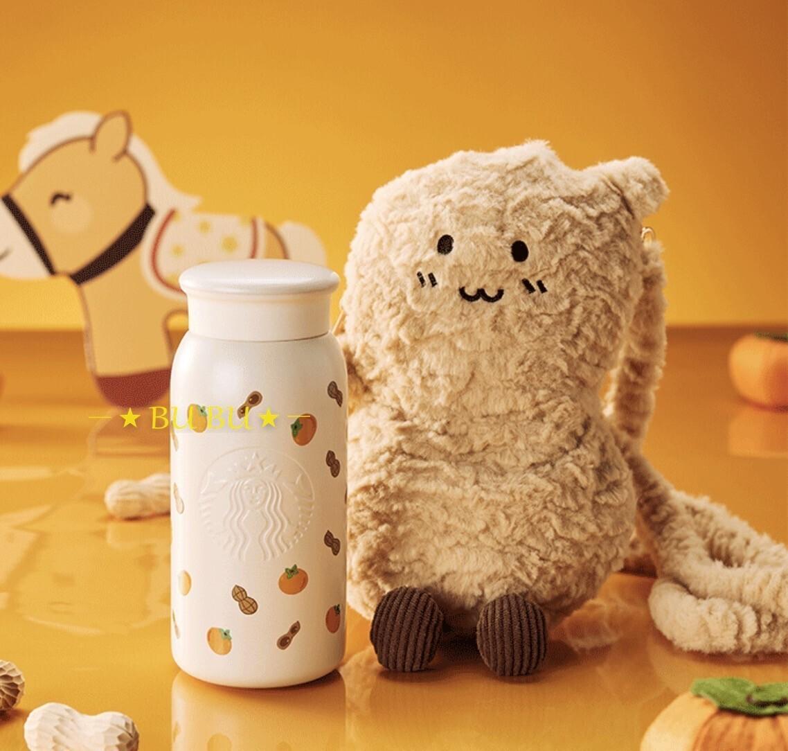 Rakuten - 【並行輸入品】Starbucks午年 モコモコバッグ ステンレスタンブラー355ml 海外限定 starbucks STARBUCKS スターバックス スタバ タンブラー