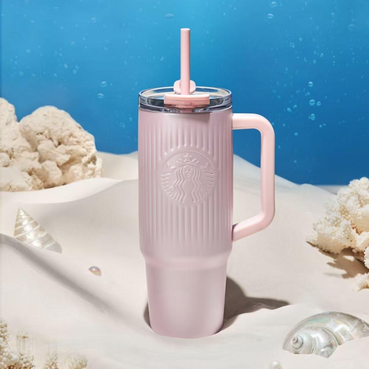 【ポイント最大12倍!お買い物マラソン！】【並行輸入品】Starbucks ステンレス ストロータンブラー910ml 海外限定 starbucks STARBUCKS スターバックス スタバ タンブラー