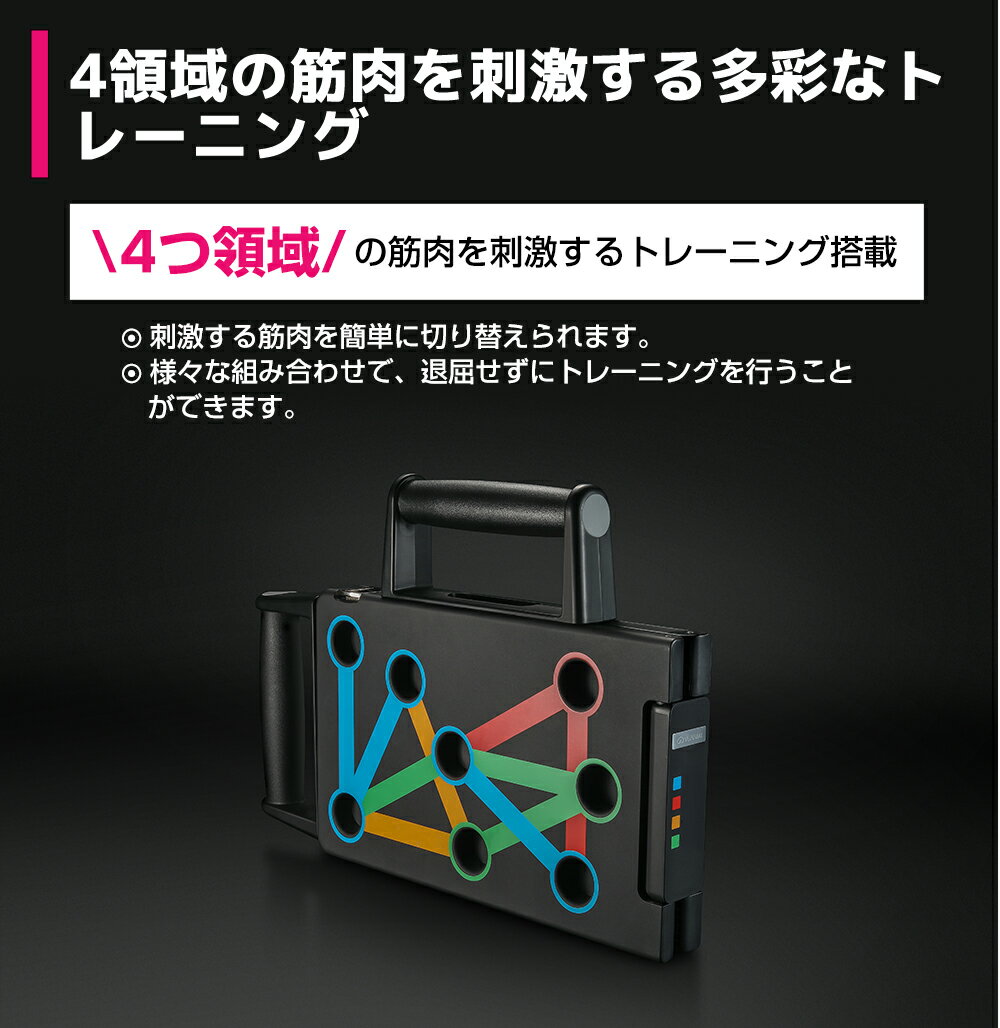 プッシュアップバー【レビューで扇風機GET★1年保証】 腕立て伏せ 筋トレ グッズ 腕立て プッシュアップスタンド グリップ プッシュアップ ボード 腕立て トレーニング 自宅トレ 筋トレ器具 筋トレ道具通販格安セール情報 楽天 通販