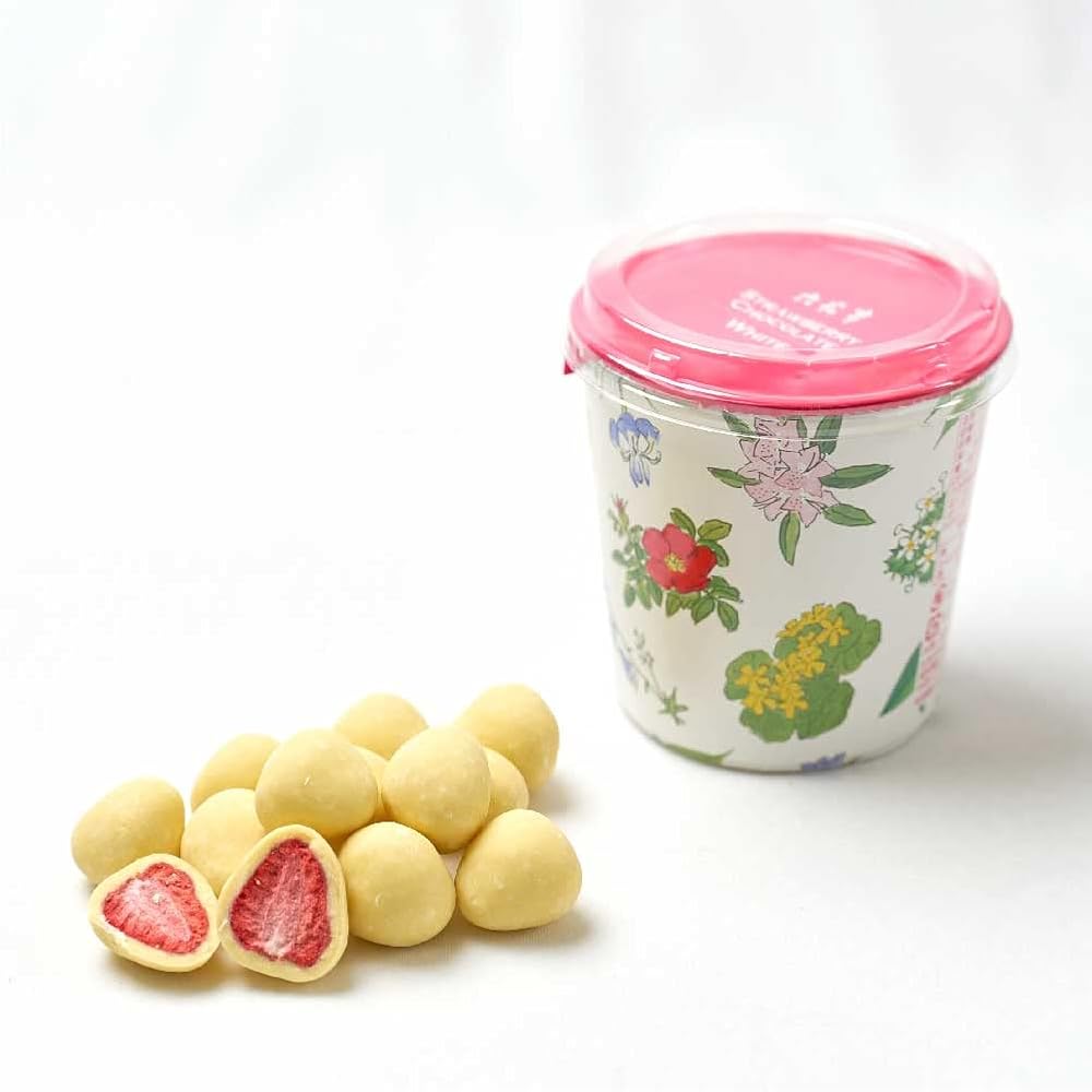 六花亭 ストロベリーチョコ ホワイト10個入り