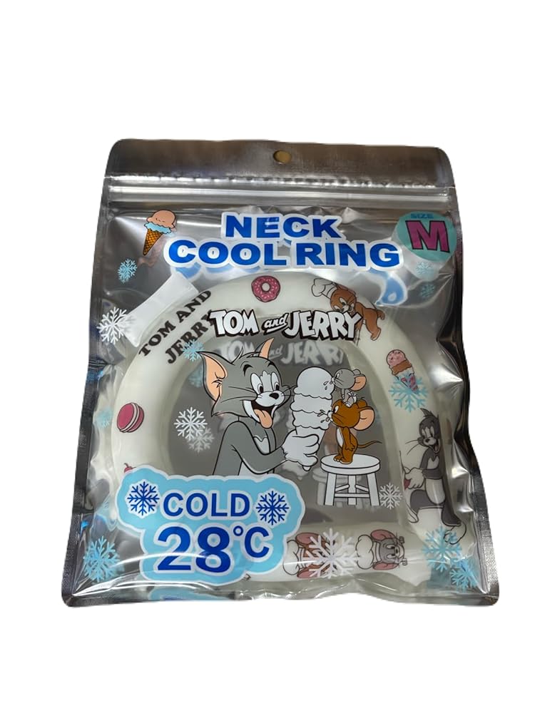 Fame legend 2025 スヌーピー ミッキー トムとジェリー 暑い日も快適×かわいいキャラクター ネッククールリング (トムとジェリーB, M)