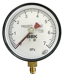 AF10070　BBK1／4フレアタイプ圧力計