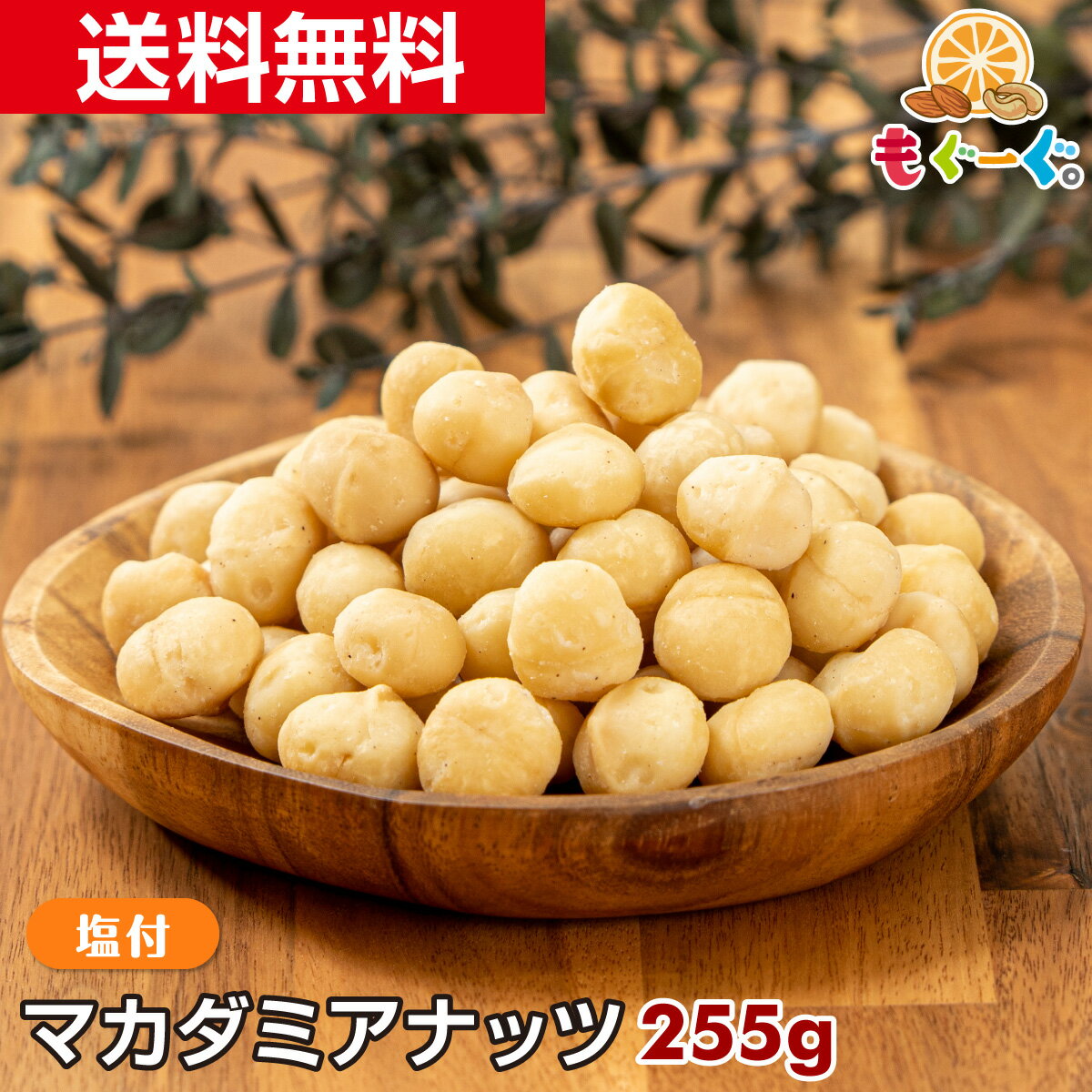 魅惑のマカダミアナッツ(塩付き)[255g](255g×1袋) オーストラリア産 マカダミア ナッツ ...