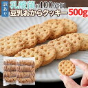 【朝まで!!無条件で使える全品17%OFF★6日20:00~】乳酸菌約100億個【訳あり】豆乳おからクッキー250g×2袋 豆乳おからクッキー おから 豆乳 ク...
