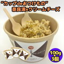 【通常価格から40%OFFで2700円!!さらに最大11%OFFクーポン有★14日15:59迄】ならづけ×クリームチーズ100g×3個 かっぷdeおつけもの 奈...