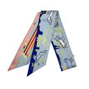 【新品未使用】 Hermès エルメス TWILLY ツイリー 《パリジャンの犬》H064116S05 シルク100% レディース プレゼント ギフト