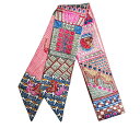 【新品未使用】Hermès エルメス TWILLY ツイリー 《スーパー・シルク・クエスト》 H064011S06 2023秋冬コレクション シルク1...