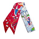 【新品未使用】 Hermès エルメス TWILLY ツイリー 《私の雲》 H063900S08 シルク100% レディース プレゼント ギフト