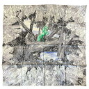 【新品未使用】 Hermès エルメス SCARF スカーフ カレ90 《ラ・ヴァレ・ドヴァレ・ドゥ・クリスタル》 H004010S シルク100% ...
