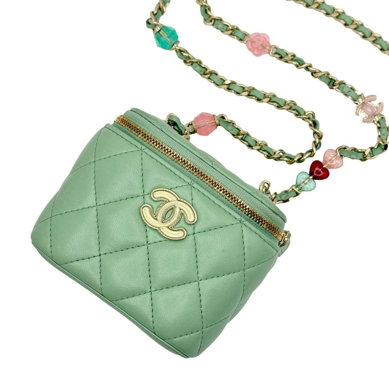 š CHANEL ͥ ޥȥå ⡼ Х˥ƥ  Хå ꡼ ॹ ꡼ ɶ...