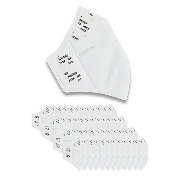 AIRGUARD PRO REPLACEMENT MASK LINER 24枚入り マスク用フィルター ライナー KN95規格素材使用