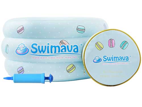スイマーバ マカロンバス ふわふわベビーバス 【SW 150GN-P】グリーンプレミアムSwimava 【日本正規品60日保証】