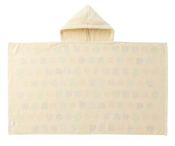 ミキハウス ホットビスケッツ バスポンチョ【箱入】087マルチ【70-8105-681】フー...