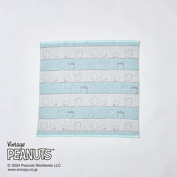 西川 PEANUTS ベビー6重ガーゼ湯上りタオル【WT53351600】スヌーピー ビニールバッグ入り 日本製 出産祝い ギフト 湯上げタオル 沐浴 お風呂 赤ちゃん ブルー 男の子 女の子