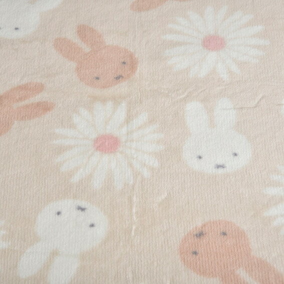 西川 ミッフィー＆ガーベラ ベビー綿マイヤースリーパー（毛羽部分）【WS54390000】【DB4691】出産準備 寝冷え防止 股下ボタン ベビー お昼寝 おうちで ねんね 3