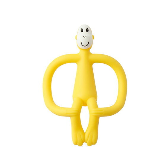 モイベビーのダッドウェイ モンキーバイツ 【マッチスティックモンキー】Matchstick Monkey DADWAY 歯固め おもちゃ トイ 3か月から ピンク ブルー イエロー 『ラッピング不可』｜アングル3