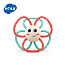 【ラッピング不可】HolaToys 3カ月からのにぎりんぐ おはなのがらがら 【4943169242576】 歯がため 知育玩具 赤ちゃん ベビー 歯固め ガラガラ