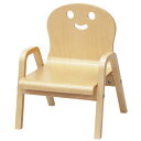 【B品】木製 ミニイス 限定品 ナチュラル 《組立て済み》《積重ね可》 木製 いす 幼児 キッズ チェア 椅子 アウトレット