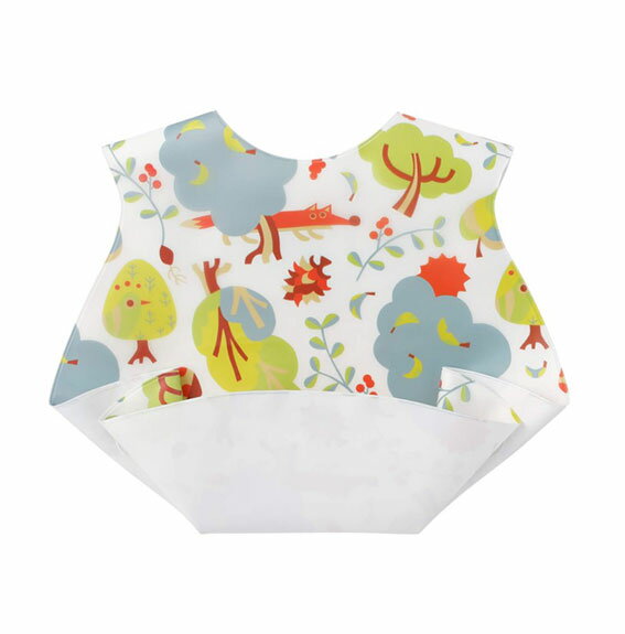 【ゆうパケット選択可】ソルビィ お食事立体エプロン もりいろのぴゅう【BBSB087200】Solby ダッドウェイ