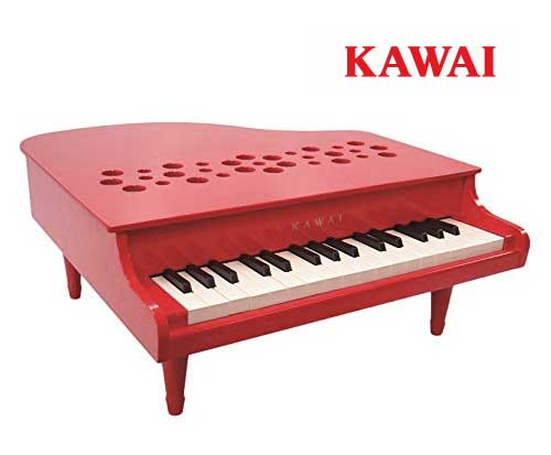 【カワイ】ミニピアノ P-32レッド【1163】KAWAI ピアノ【プレゼント】