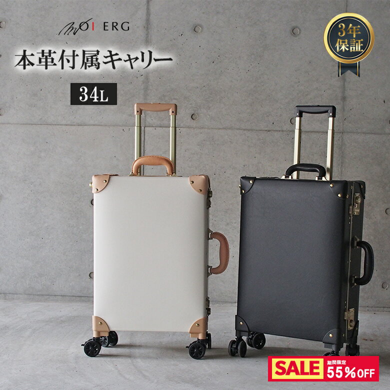 【タイムセール】 キャリーケース mサイズ スーツケース ストッパー付き キャスター取り外し ビジネス トランクケース 出張 軽量 丈夫 キャリーバッグ 日本企業企画 1泊 2泊 3泊 本革 旅行 旅行かばん 男性 女性 2輪 父の日 出張 研修 ブランド