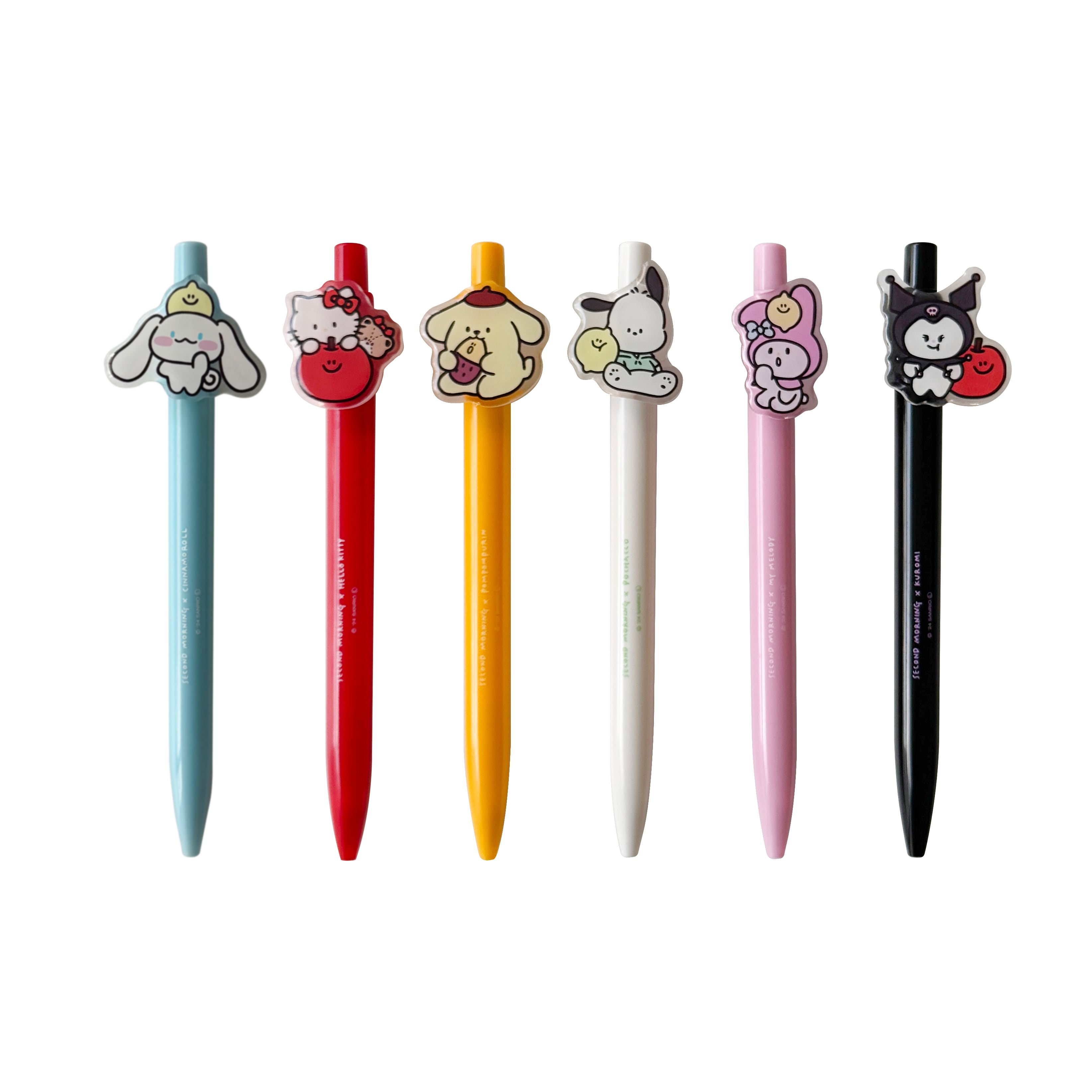 [second morning × sanrio characters] プレート付き ボールペン（全6種）