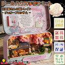 【P5倍&2点以上8%OFF!!】ドールハウス ミニチュア 手作りキットセット 【日本語説明書 付属】 夢の国 を巡る くま | テディベア 小物入れ 缶 ケー...