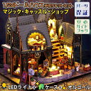 【P5倍&2点以上8%OFF!!】ドールハウス ミニチュア 手作りキットセット 1/24 スケール 【英語説明書】 マジック キャッスル ショップ 魔法 城 猫...