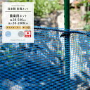 農業用ネット 4mm目 サイズオーダー 〜300cm×〜200cm[防風ネット ワイドラッセル ネット 網 農業 園芸 家庭菜園 資材 アグリ agri 遮光 ...