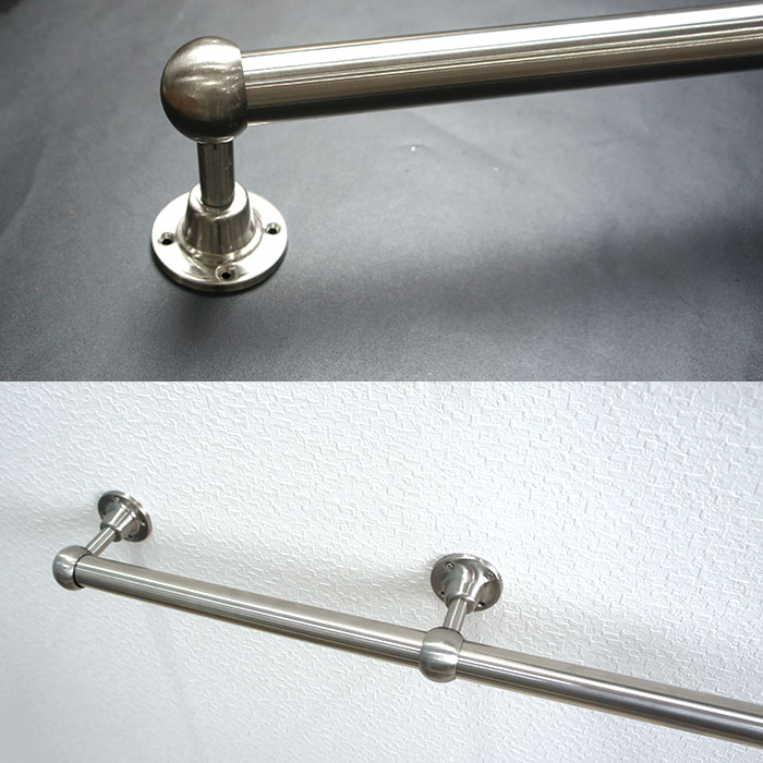 [お買い物マラソンクーポン配布] パイプ用SUS304ステンレス首長ブラケット止/25mm...