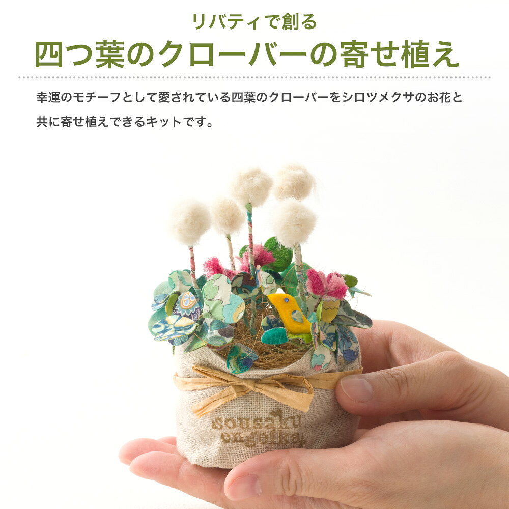 [マラソン限定クーポンあり] ハンドクラフト キット 植物 夏休み 工作 手芸 キット...