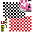 市松模様ステッカー A-CUT W210mm×H297mm台紙 カッティングタイプ カスタマイズデコレーション【定形外郵便送料無料!】切文字/シール