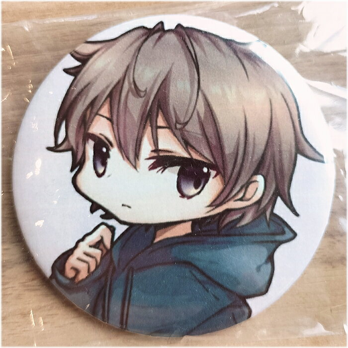 缶バッジ 大 直径75mm（badge005）叶多 かなた【ゆうパケット便】ツリーコレクション むうちゃん先生 ..