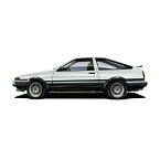 1/24 トヨタ AE86 スプリンタートレノGT-APEX '85