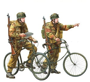 1/35 イギリス軍空挺兵自転車セット