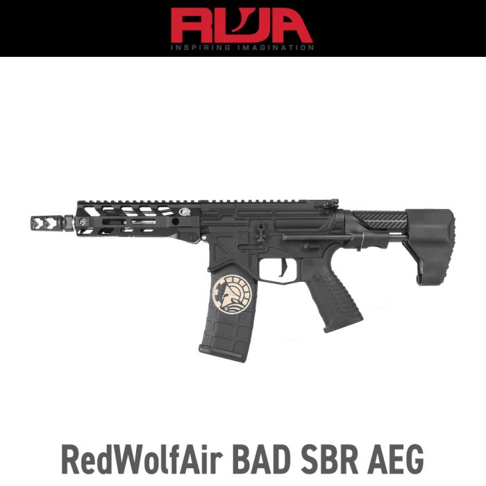 【店内全品5％オフクーポン】RWA BAD SBR Redwolf Airsoft ASTER入り 電動ガン バトルアームズ BATTLE ARMS DEVELOPMENT SBR AEG