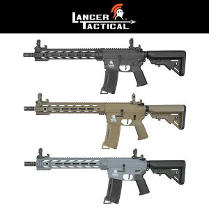 LANCER TACTICAL ZION ARMS 電子トリガー Nebula ETU搭載電動ガン Gen 3 M4 SPR Interceptor BK/GRAY/TAN