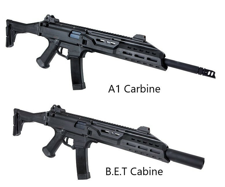 ASG CZ Scorpion EVO3 A1 カービン/B.E.T.カービン 新型ECU搭載 電動ガン ブラックカラー 【あす楽】