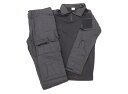 【エントリーで最大ポイント10倍】Combat BDU上下セット BK【あす楽】